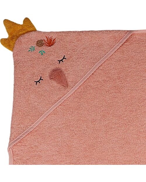 Tryco Baby Mantella da Bagno Ivy il Cigno - 100% Cotone Certificato OEKO-TEX Accappatoi e Asciugamani