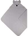 Tryco Baby Mantella da Bagno Kyle il Koala - 100% Cotone Certificato OEKO-TEX Accappatoi e Asciugamani