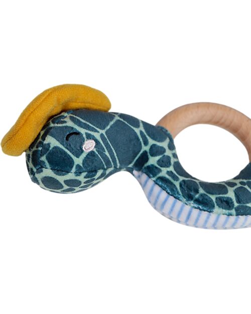 Tryco Baby Massaggiagengive in Legno - Steve il Serpente Massaggiagengive