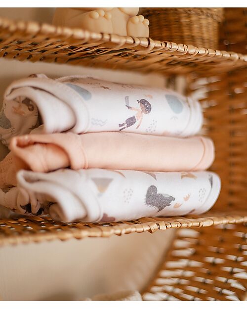 Tryco Baby Mutandine Imbottite da Apprendimento  - Rosa - Cotone Slip