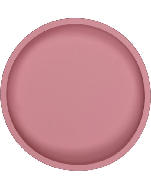 Tryco Baby Piatto in Silicone - Rosa Antico - 100% Sicuro Piatti e Scodelle