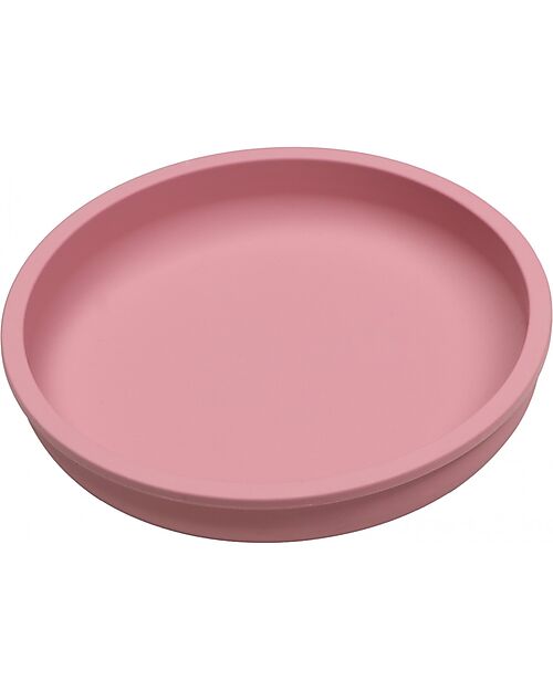 Tryco Baby Piatto in Silicone - Rosa Antico - 100% Sicuro Piatti e Scodelle