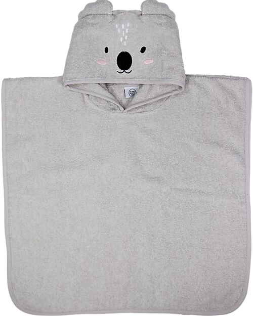 Tryco Baby Poncho Kyle il Koala - 100% Cotone Accappatoi e Asciugamani