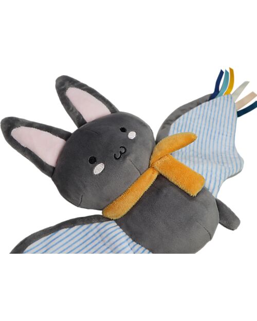 Tryco Baby Pupazzo Bruce il Pipistrello - Grigio - dalla Nascita Peluche