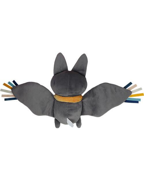 Tryco Baby Pupazzo Bruce il Pipistrello - Grigio - dalla Nascita Peluche