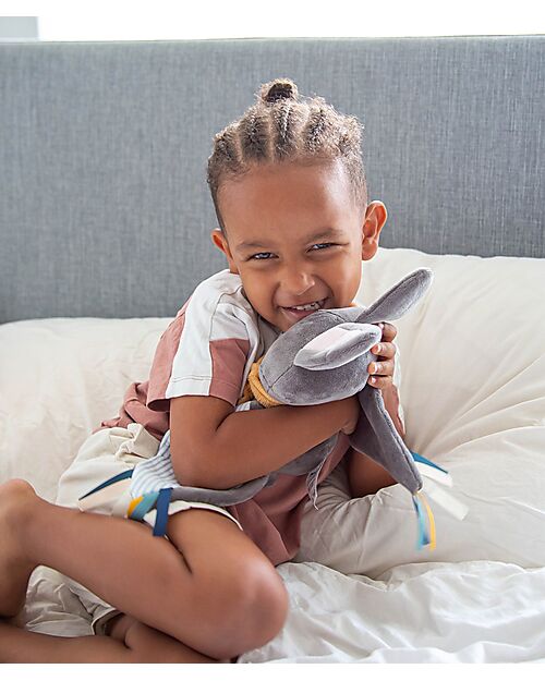 Tryco Baby Pupazzo Bruce il Pipistrello - Grigio - dalla Nascita Peluche