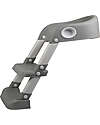 Tryco Baby Riduttore WC con Scaletta - Grigio - Antiscivolo - 34 x 35 x 44 cm Pedane