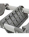 Tryco Baby Riduttore WC con Scaletta - Grigio - Antiscivolo - 34 x 35 x 44 cm Pedane
