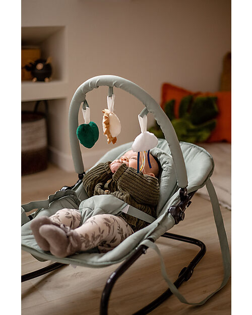 Tryco Baby Sdraietta Neonato Leo il Leone - Verde - Giochi Inclusi! Sdraiette_