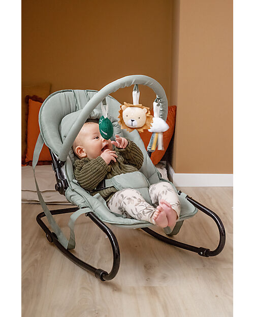 Tryco Baby Sdraietta Neonato Leo il Leone - Verde - Giochi Inclusi! Sdraiette_