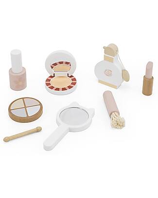 Tryco Baby Set Trucco in Legno con Valigetta - Colori ad Acqua Atossici Far finta di