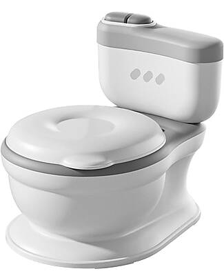 Tryco Baby Vasino Educativo - Grigio - Con Suono Realistico di Scarico Vasini