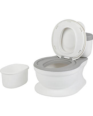 Tryco Baby Vasino Educativo - Grigio - Con Suono Realistico di Scarico Vasini