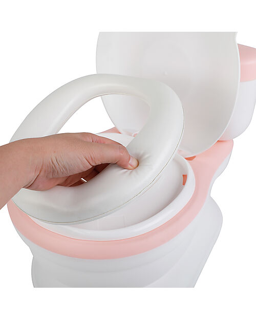 Tryco Baby Vasino Educativo - Rosa - Con Suono Realistico di Scarico Vasini