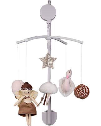 Tryco Gostrina Musicale Fantasy Fairy - con 5 Peluche Giostrine