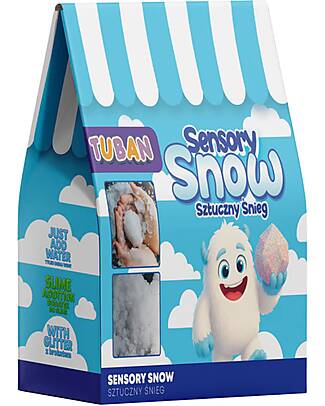 Tuban Artificial Snow - Tactile Sensory Material 12g - Ages 3+ Sensory Games_