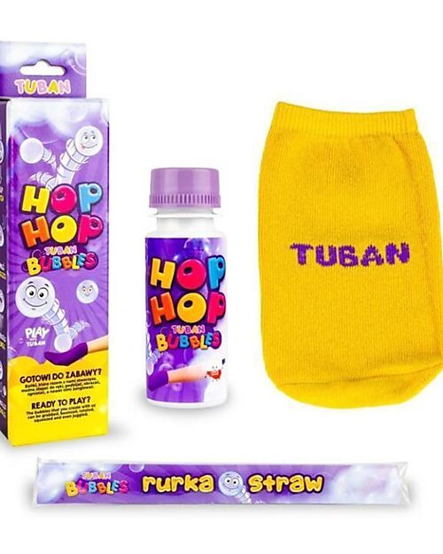 Tuban Bolle Rimbalzanti Hop Hop con Guanto Magico - 60 ml - 3+ anni Giochi da Esterno_