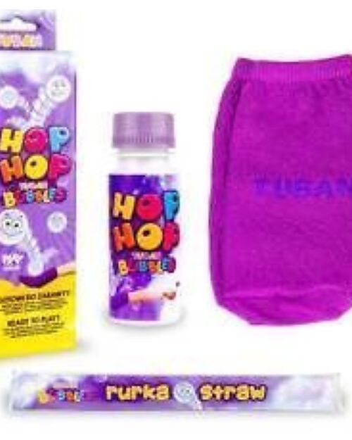 Tuban Bolle Rimbalzanti Hop Hop con Guanto Magico - 60 ml - 3+ anni Giochi da Esterno_
