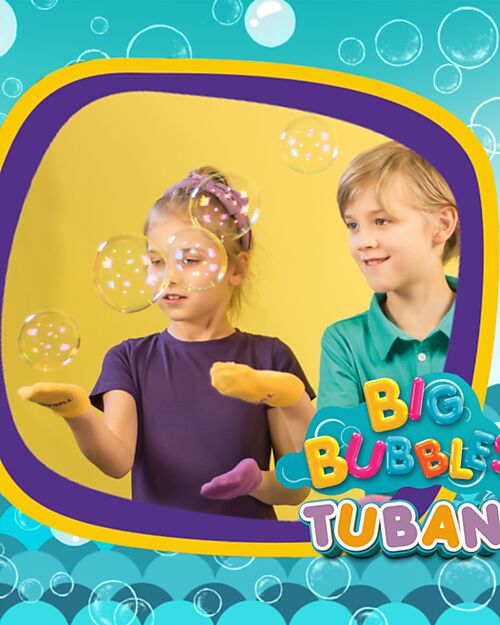 Tuban Bolle Rimbalzanti Hop Hop con Guanto Magico - 60 ml - 3+ anni Giochi da Esterno_