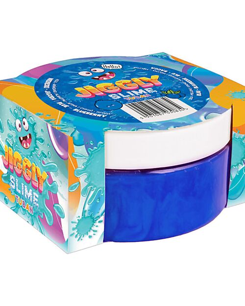 Tuban Jiggly Slime Profumato - Blu Mirtillo - 200 gr - 6+ anni Giochi Sensoriali_