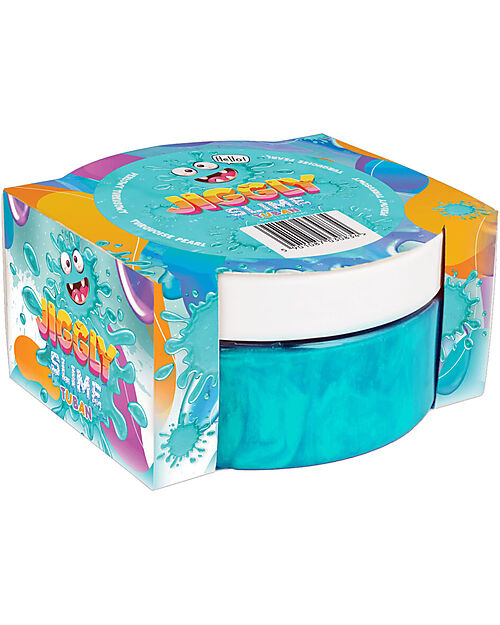 Tuban Jiggly Slime - Turchese Perlato - 200 gr - 6+ anni Giochi Sensoriali_
