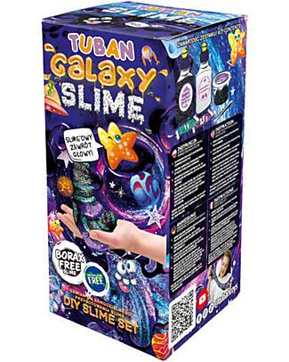 Tuban Kit Slime Fai da Te con Glitter - Galassia - 6+ anni Giochi Sensoriali_