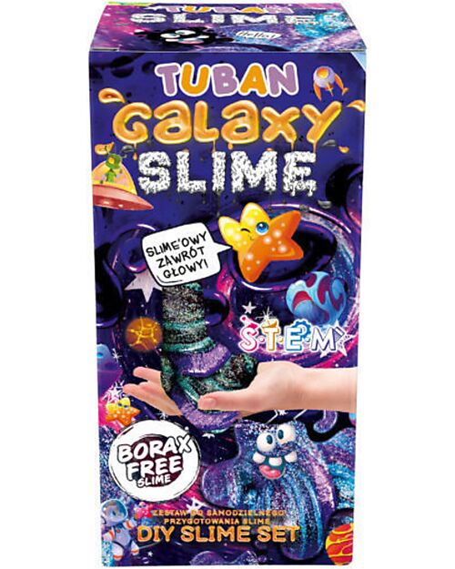 Tuban Kit Slime Fai da Te con Glitter - Galassia - 6+ anni Giochi Sensoriali_