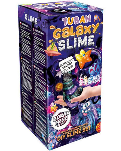 Tuban Kit Slime Fai da Te con Glitter - Galassia - 6+ anni Giochi Sensoriali_