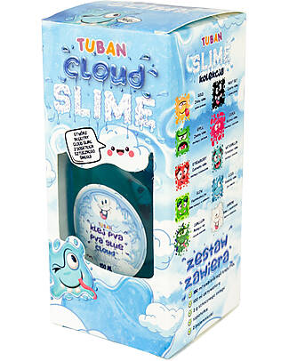 Tuban Kit Slime Fai da Te - Nuvola - con Neve Artificiale - 6+ anni Giochi Sensoriali_