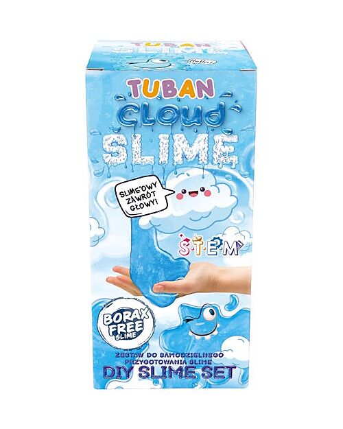 Tuban Kit Slime Fai da Te - Nuvola - con Neve Artificiale - 6+ anni Giochi Sensoriali_