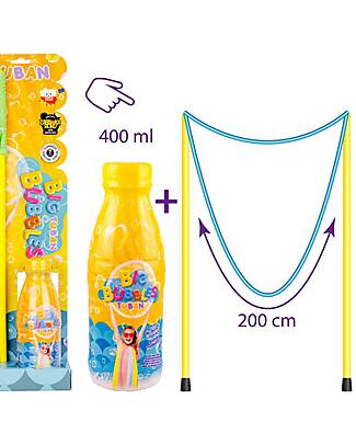 Tuban Set Bolle Giganti con Liquido - 400 ml - 3+ anni Giochi da Esterno_