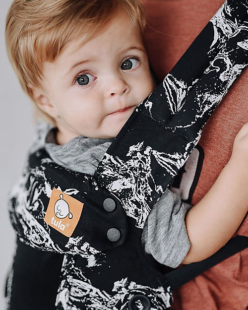 Tula Marsupio Free to Grow, Marble Coast - Dai 3,2 Kg, Cresce con il tuo Bambino! Marsupi