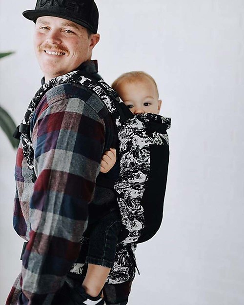 Tula Marsupio Free to Grow, Marble Coast - Dai 3,2 Kg, Cresce con il tuo Bambino! Marsupi