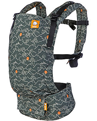 Tula Marsupio Free to Grow - Mojave - Dai 3,2 Kg - 100% Cotone - Cresce con il Bambino Marsupi