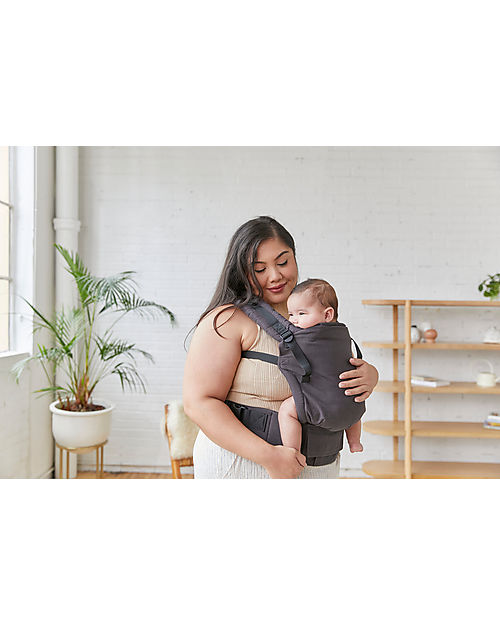 Tula Marsupio Free to Grow - Obsidian - Dai 3,2 Kg - in Canapa - Cresce con il Bambino Marsupi