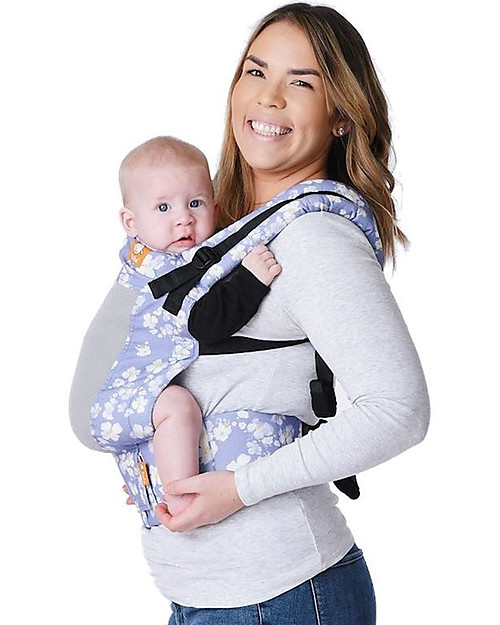 Tula Marsupio Toddler Canvas Dagli 11 Kg - Sophia Coast - Alto ed Ampio!  bambina