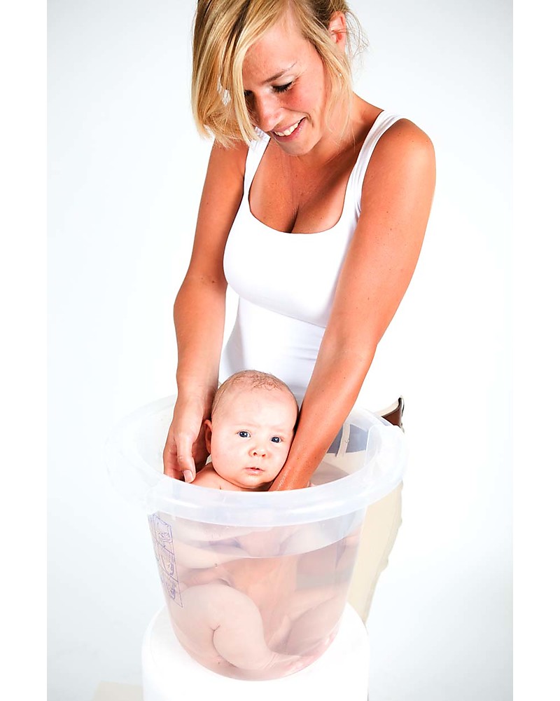 Tummy Tub Vasca bagnetto Tummy Tub® - Rosa - Ergonomica e anatomica per  neonati unisex (bambini)