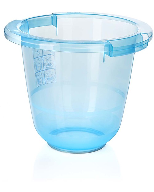 Tummy Tub Vasca bagnetto Tummy Tub® - Blu - Ergonomica e anatomica per neonati Vaschette e Accessori