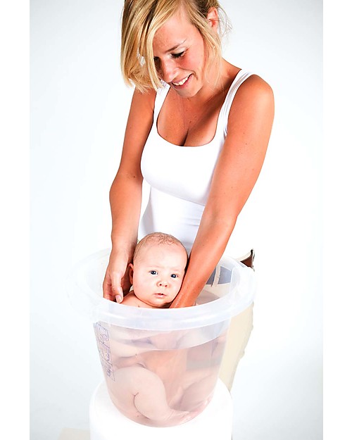 Tummy Tub Vasca bagnetto Tummy Tub® - Blu - Ergonomica e anatomica per neonati Vaschette e Accessori