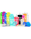 Twistshake Biberon Anti-Colica 260 ml Tettarella M, Turchese - Include contenitore e filtro latte. Senza BPA, BPS e BPF! Biberon_