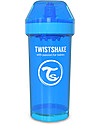 Twistshake Borraccia Kid Antigoccia Fruit Splash con Mixer per Frutta, 360 ml, Blu Cookiecrumb -Senza BPA, BPS e BPF! Borracce non Termiche