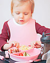 Twistshake Piatto Divisorio con Coperchio - Rosa Pastello - Senza BPA, BPS e BPF! Piatti e Scodelle