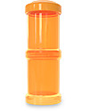 Twistshake Set di 2 Contenitori Arancione Sunbeam per Latte o Snack da 100 ml - Compatibili con tutti i Biberon Twistshake, senza BPA! Contenitori Termici