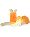 Twistshake Set di 2 Contenitori Arancione Sunbeam per Latte o Snack da 100 ml - Compatibili con tutti i Biberon Twistshake, senza BPA! Contenitori Termici