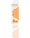 Twistshake Set di 2 Contenitori Arancione Sunbeam per Latte o Snack da 100 ml - Compatibili con tutti i Biberon Twistshake, senza BPA! Contenitori Termici
