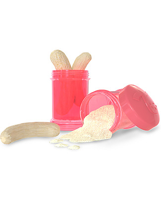 Twistshake Set di 2 Contenitori Pesca Dreamcatcher per Latte o Snack da 100 ml - Compatibili con tutti i Biberon Twistshake, senza BPA! Biberon Anti-Colica