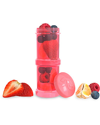 Twistshake Set di 2 Contenitori Pesca Dreamcatcher per Latte o Snack da 100 ml - Compatibili con tutti i Biberon Twistshake, senza BPA! Biberon Anti-Colica
