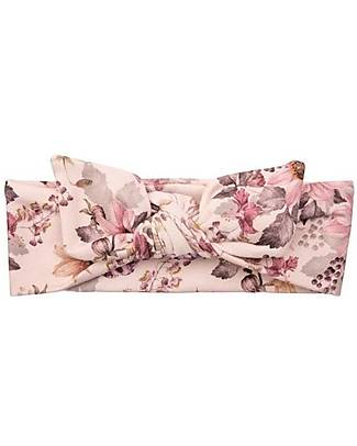 UL&KA Fascia per capelli - Fiori rosa - 100% Cotone Organico Accessori per Capelli