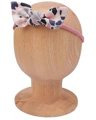 UL&KA Fascia per capelli Knot Baby - Viola lastrico - 100% Cotone Organico Accessori per Capelli