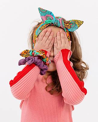 UL&KA Fascia per capelli - Ragazza della giungla - 100% Cotone Organico Accessori per Capelli